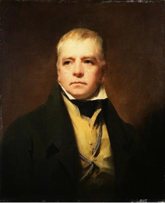 Raeburn's portrait of Sir Walter Scott， Sir Henry Raeburn