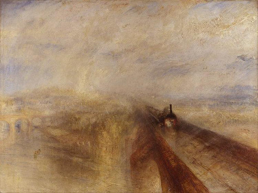 Rain,Steam and Speed The Great Western,J.M.W. Turner,50x37cm