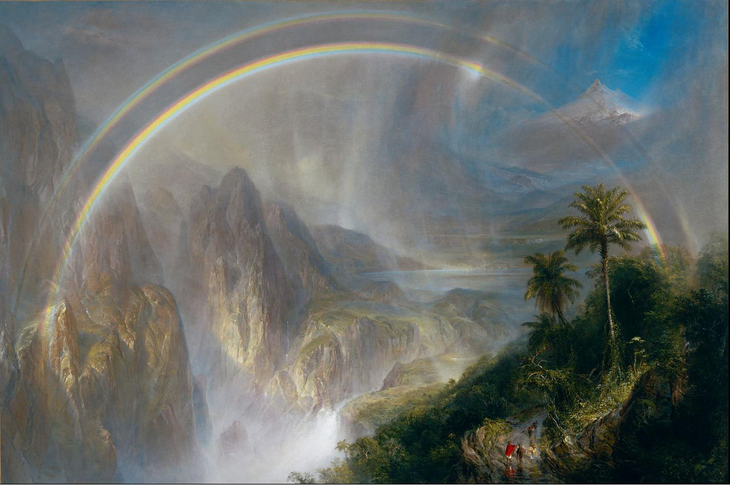 Rainy Season in the Tropics, 1866, Frederic Edwin Church