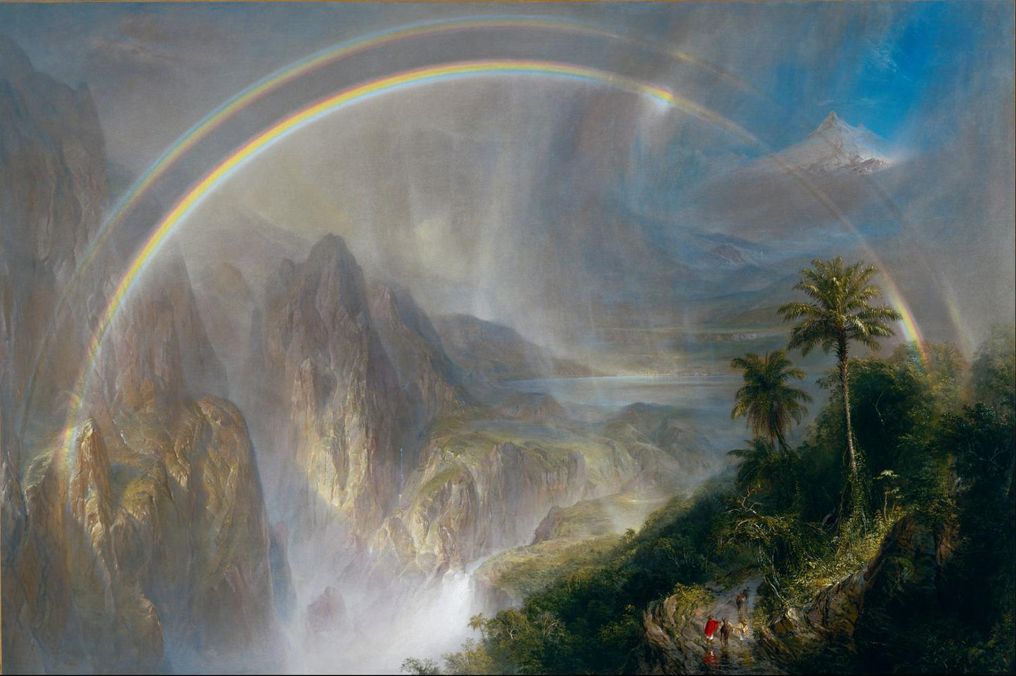 Rainy Season in the Tropics, 1866, Frederic Edwin Church