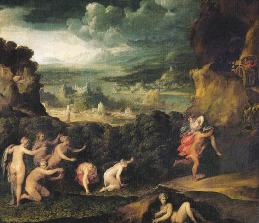 Rape of Proserpine, Louvre， Niccolò dell'Abbate