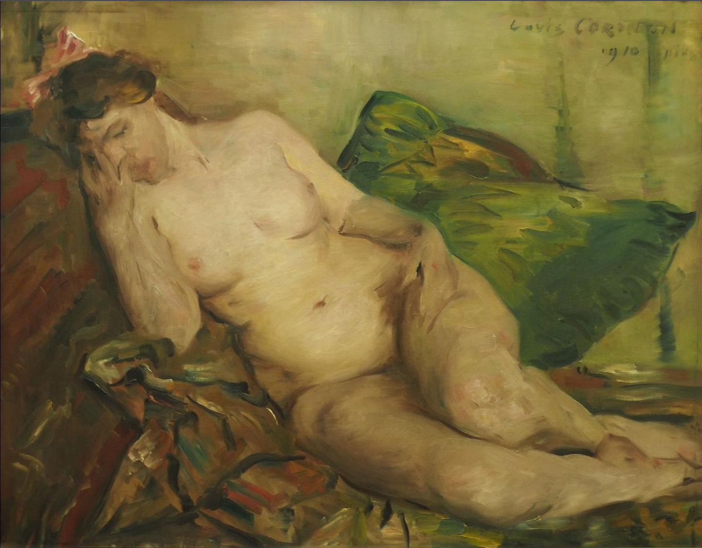 Reclining Nude (1910), Lovis Corinth