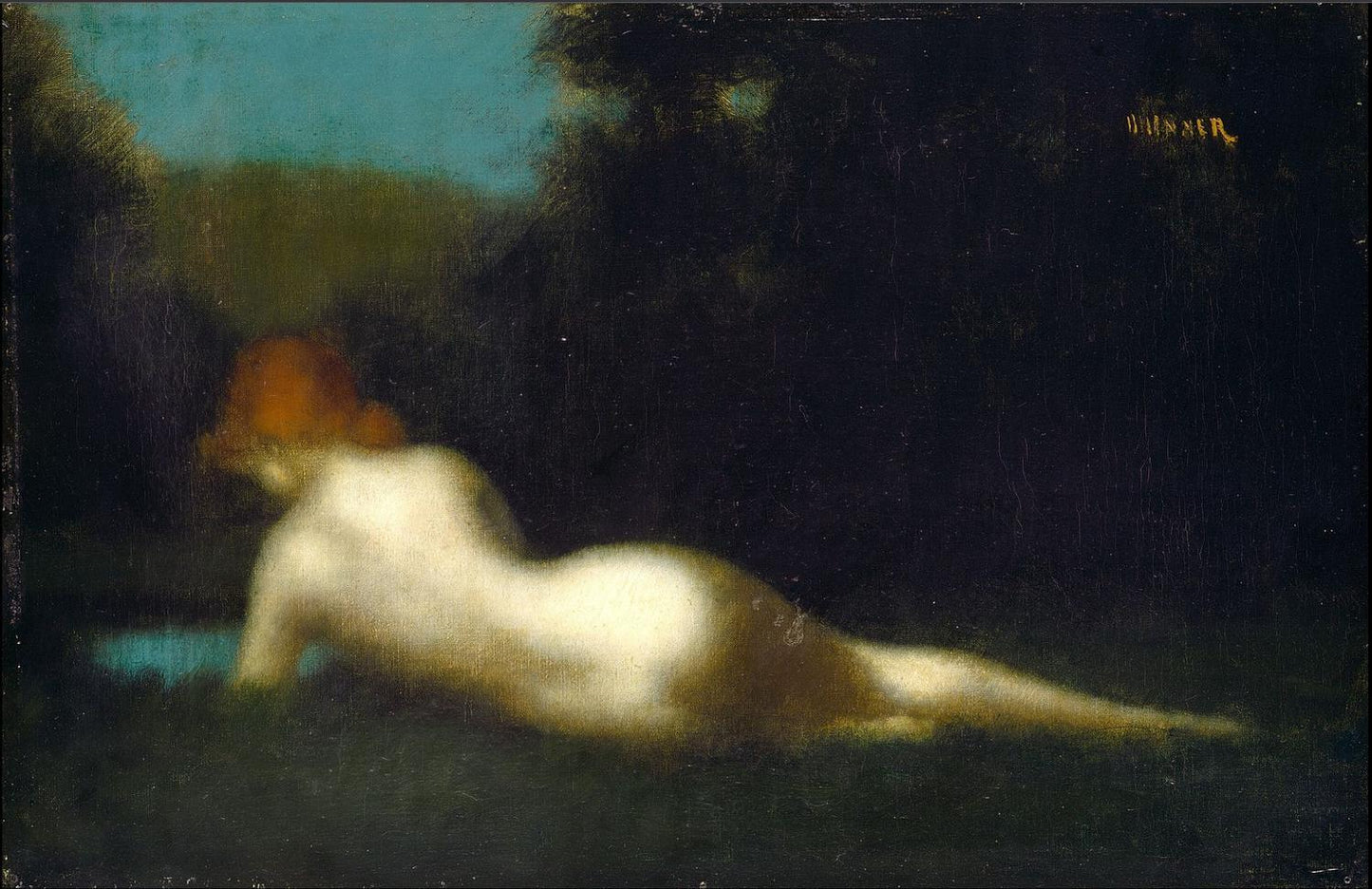 Reclining Nude, Jean-Jacques Henner
