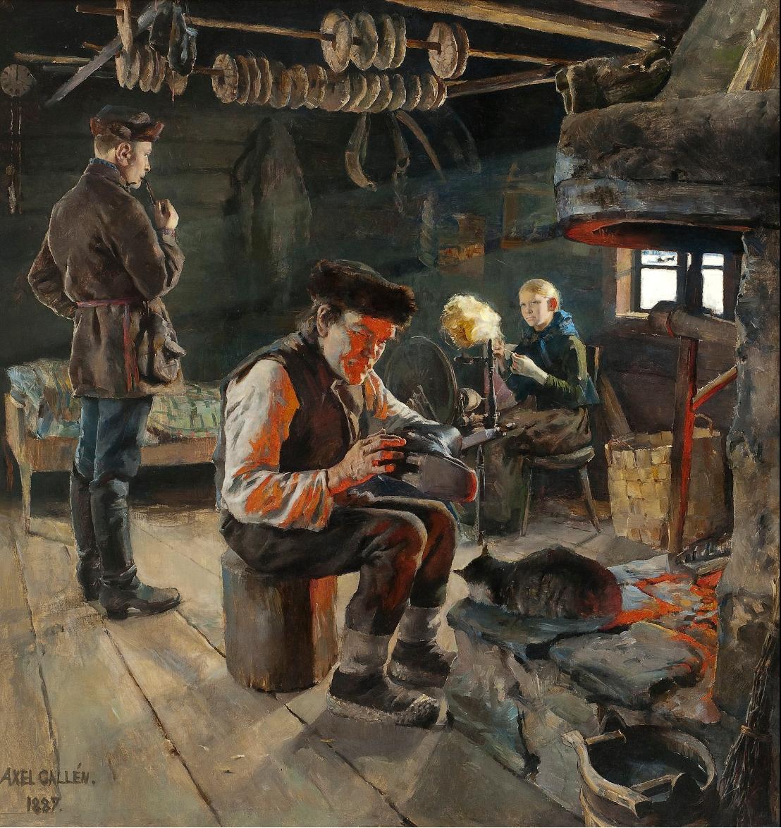 Rustic Life, 1887, Fede Galizia