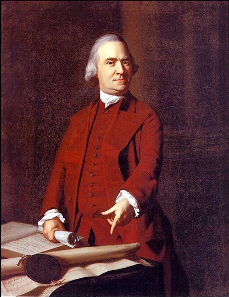 Samuel Adams (1772), John Singleton Copley