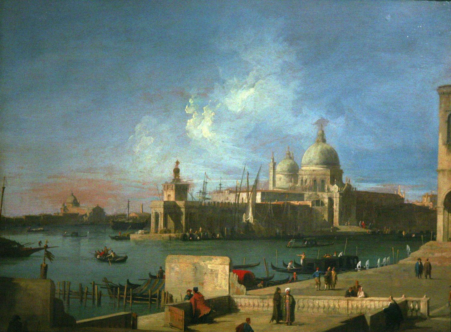 Santa Maria Salute from entrance of Great Canal, Canaletto