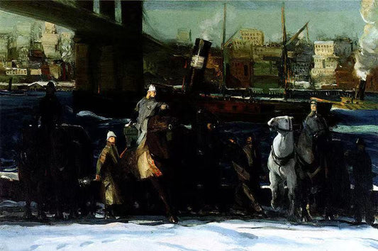 Schneeräumer , George Bellows