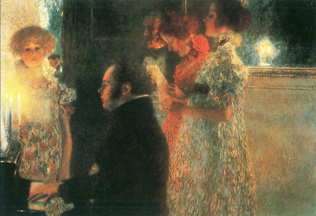 Schubert am Klavier，Gustav Klimt