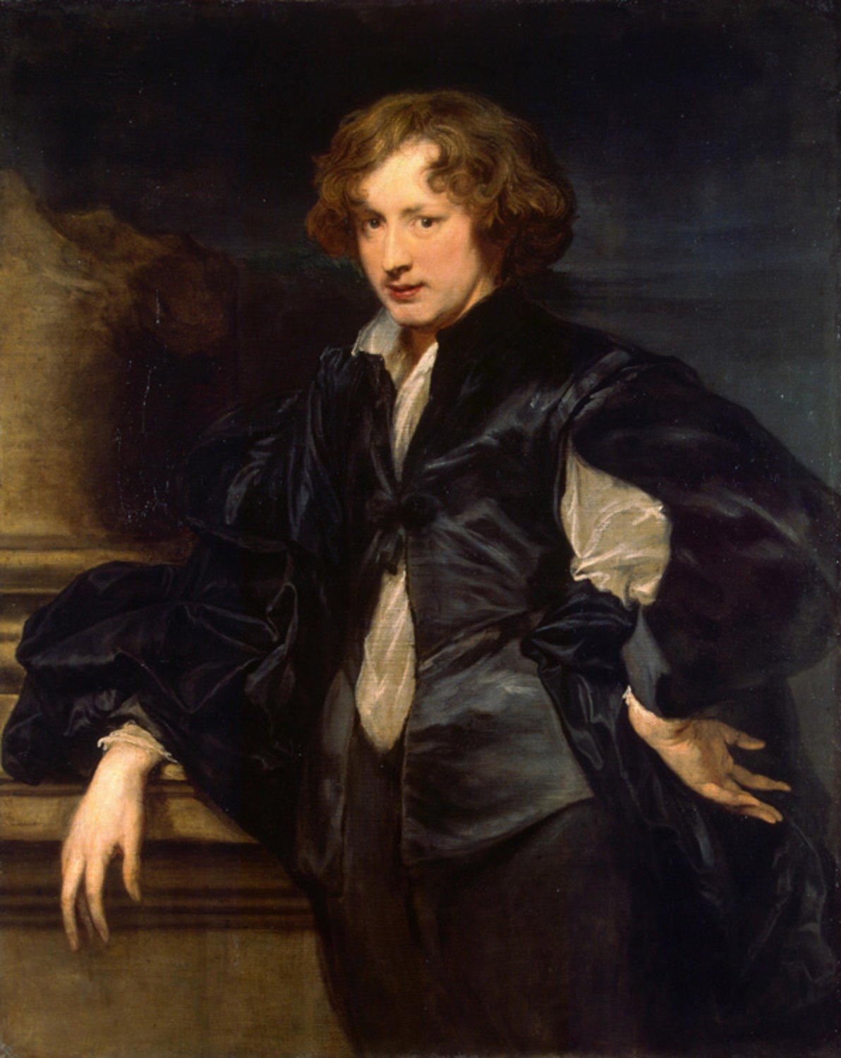 Self-Portrait,Anthony Van Dyck,50x40cm