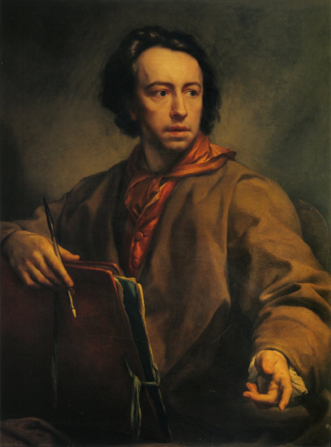 Self-Portrait,Anton Raphael Mengs,50x37cm