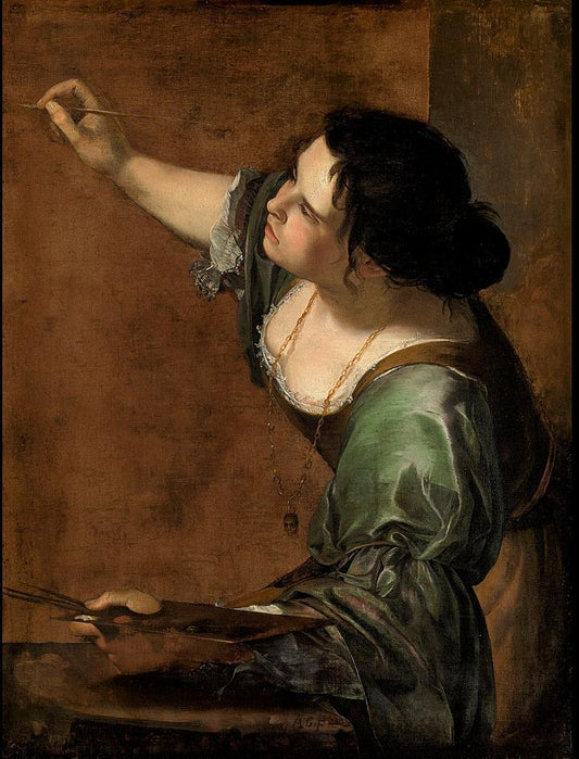 Self-Portrait as Allegory of Painting, Artemisia Gentileschi