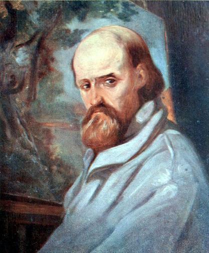 Self-portrait ，Károly Markó,
