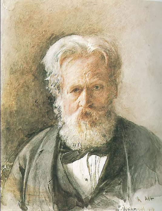 Self-portrait, Rudolf von Alt