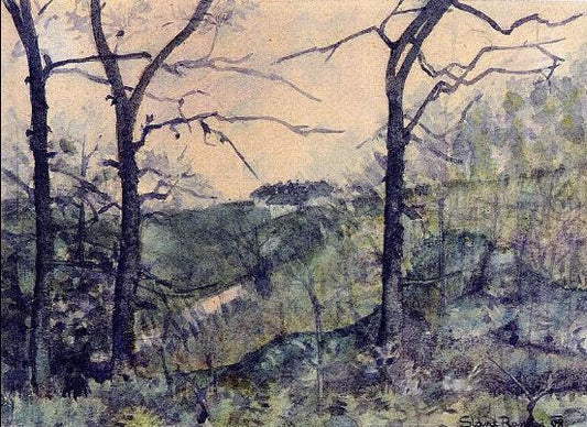 Self-portrait， Slava Raškaj