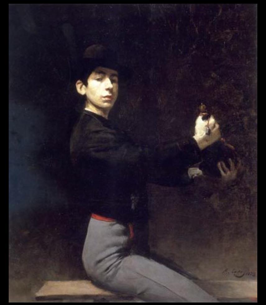 Self-portrait as a flamenco dancer, 1883, Ramon Casas