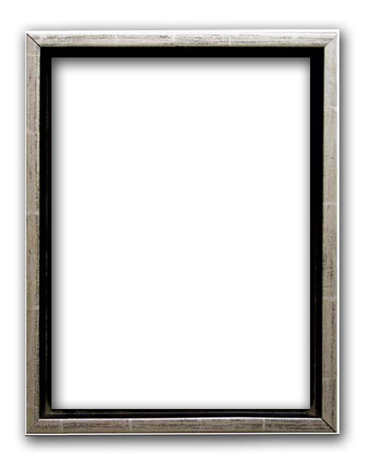 Silver frame, inner size 30x40 cm
