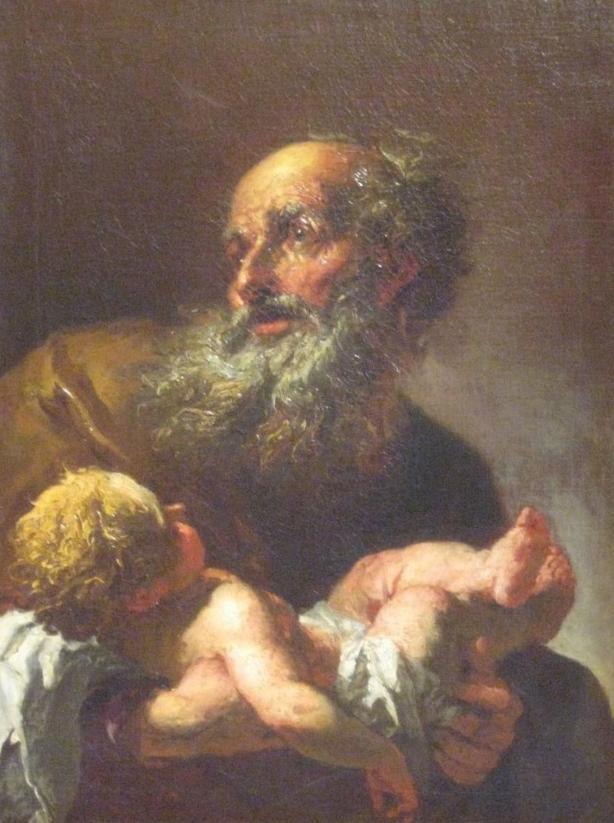 Simeon with the Infant Jesus, Petr Brandl