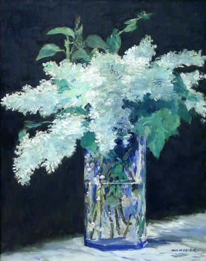Still Life, Lilac Bouquet,   Édouard Manet
