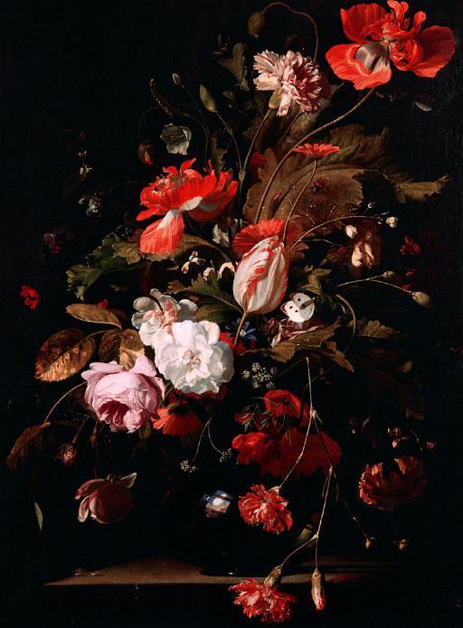 Still Life with Flowers,  Willem van Aelst