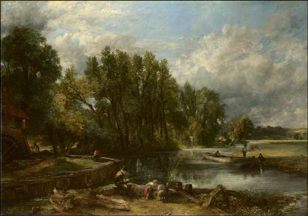 Stratford Mill, 1820, John Constable