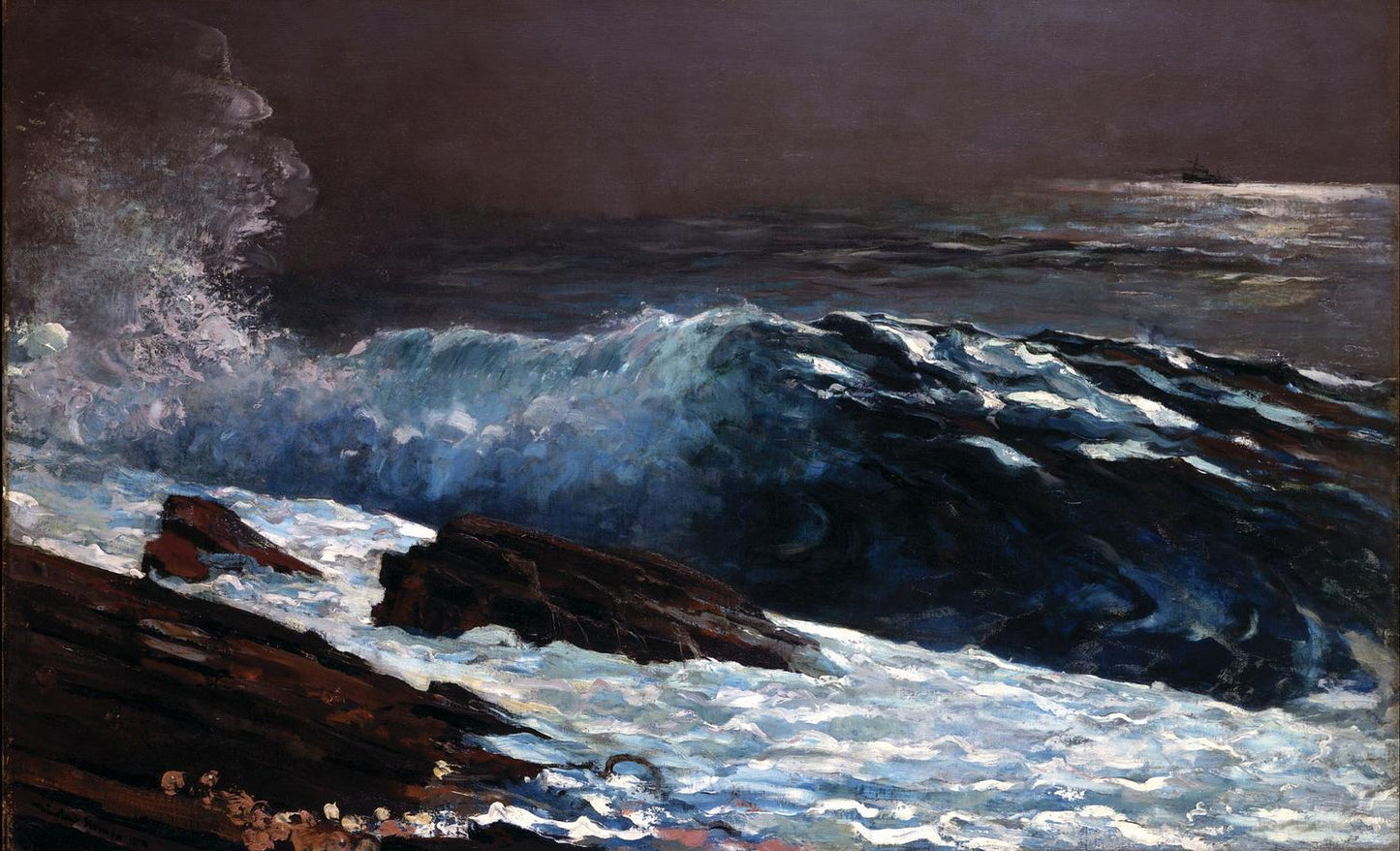 Sunlight on the Coast, 1890, Winslow Homer