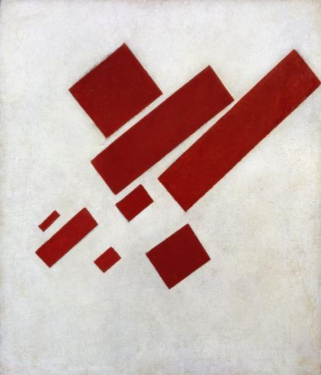 Suprematist Painting: Eight Red Rectangles，Kazimir Severinovich Malevich