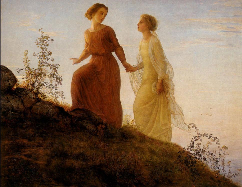 Sur la Montagne， Anne-François-Louis Janmot