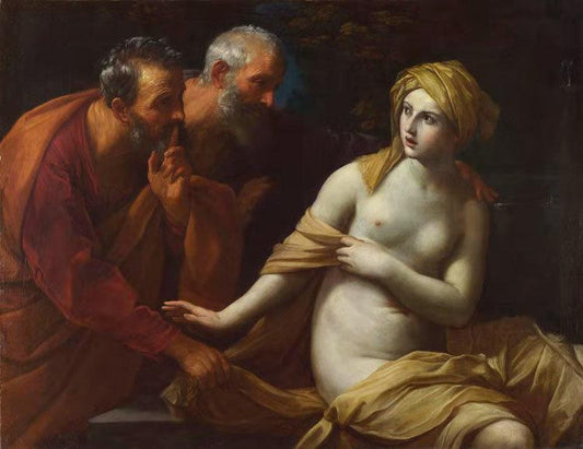 Susannah and the Elders,Guido Reni,50x40cm