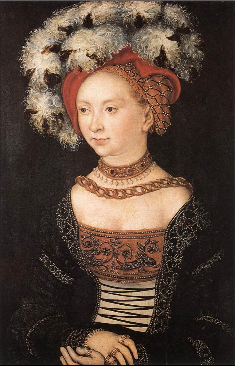 Sybille, 1530s, Lucas Cranach the Elder