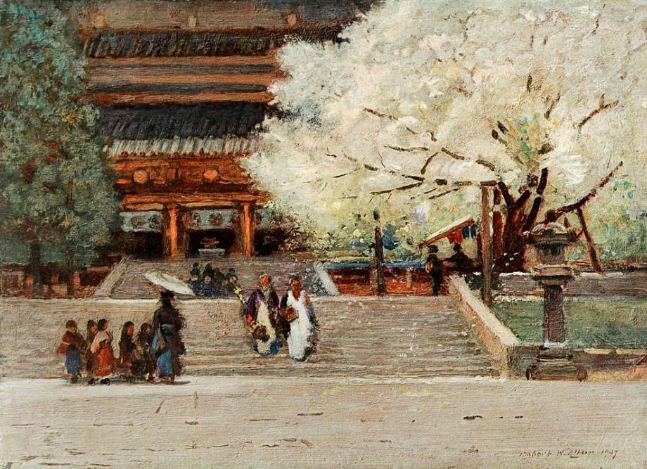 Temple at Nikko , Robert Weir Allan