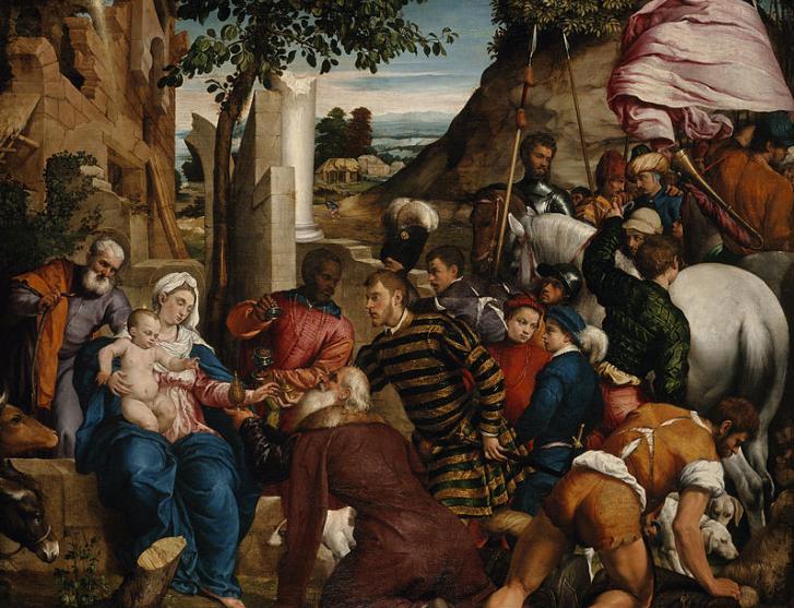 The Adoration of the Kings, Jacopo Bassano