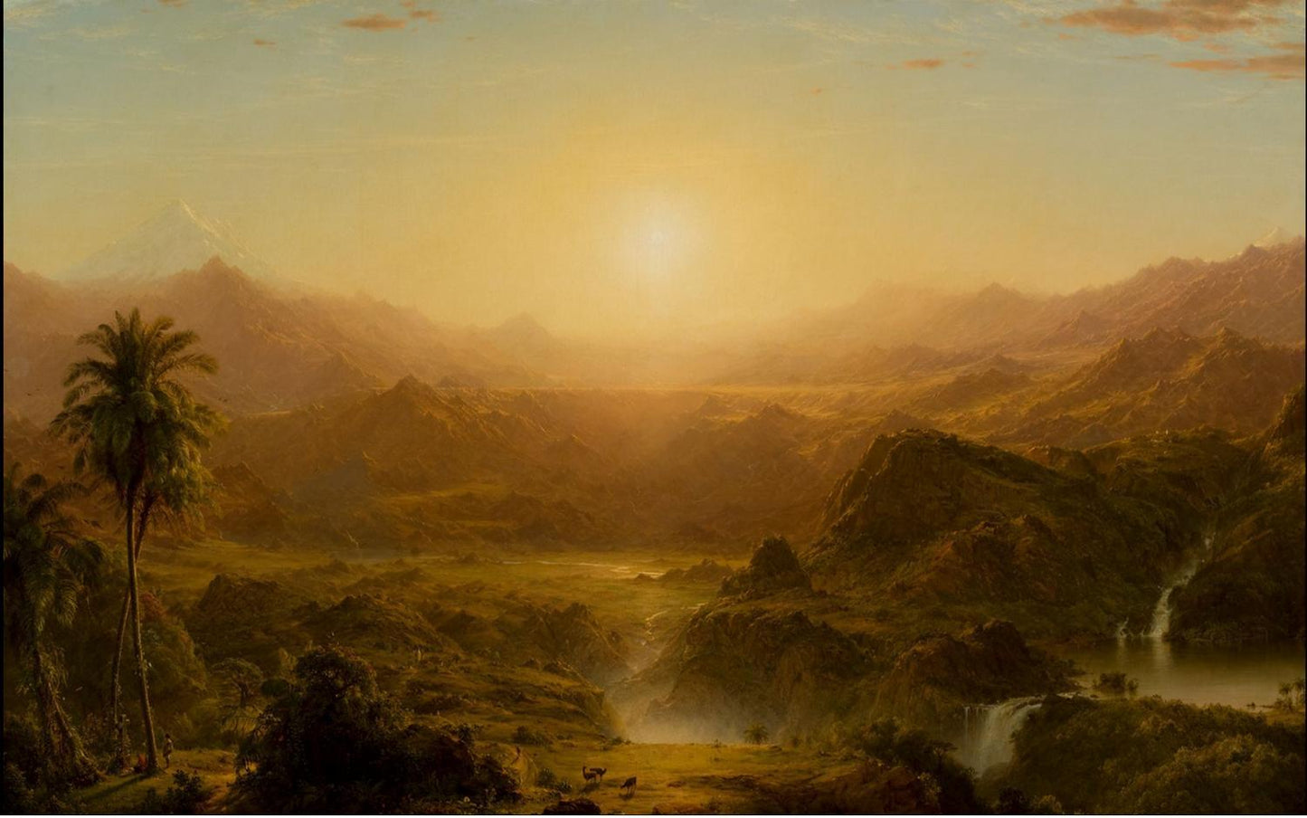The Andes of Ecuador, 1855, Frederic Edwin Church