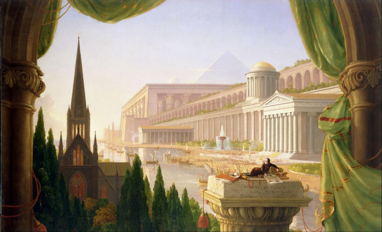 The Architect's Dream (1840), Thomas Cole