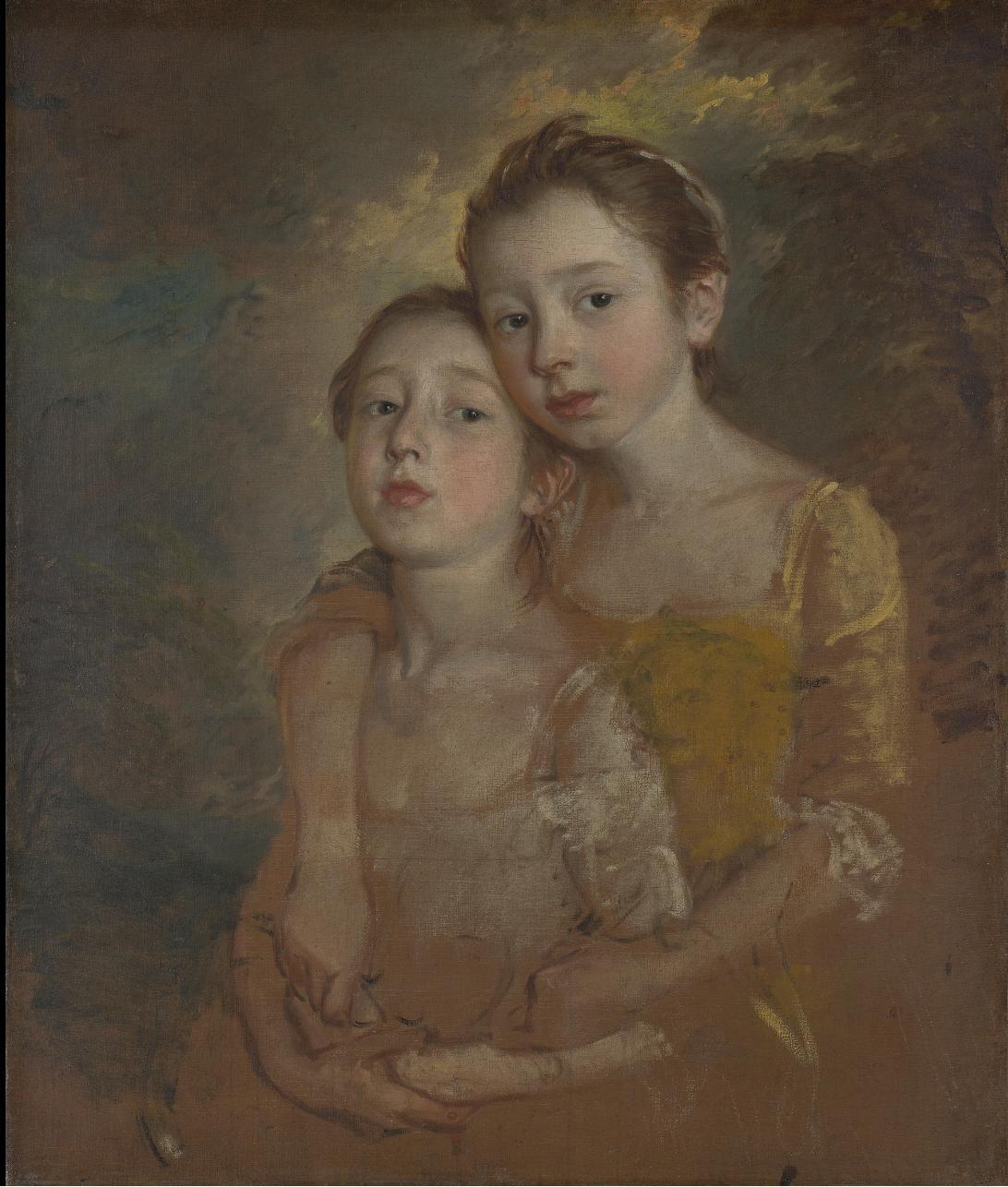 The Artist's Daughters (c. 1759), Thomas Gainsborough