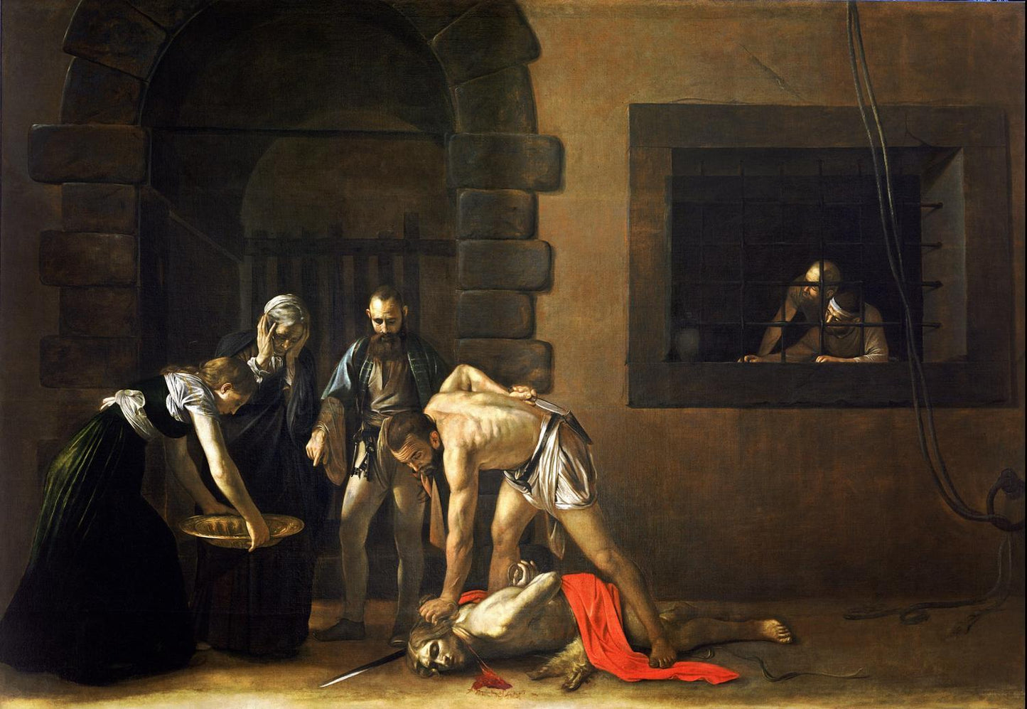 The Beheading of Saint John (1608), Michelangelo Merisi