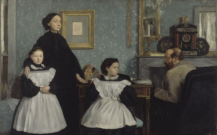 The Bellelli Family,,Edgar Degas