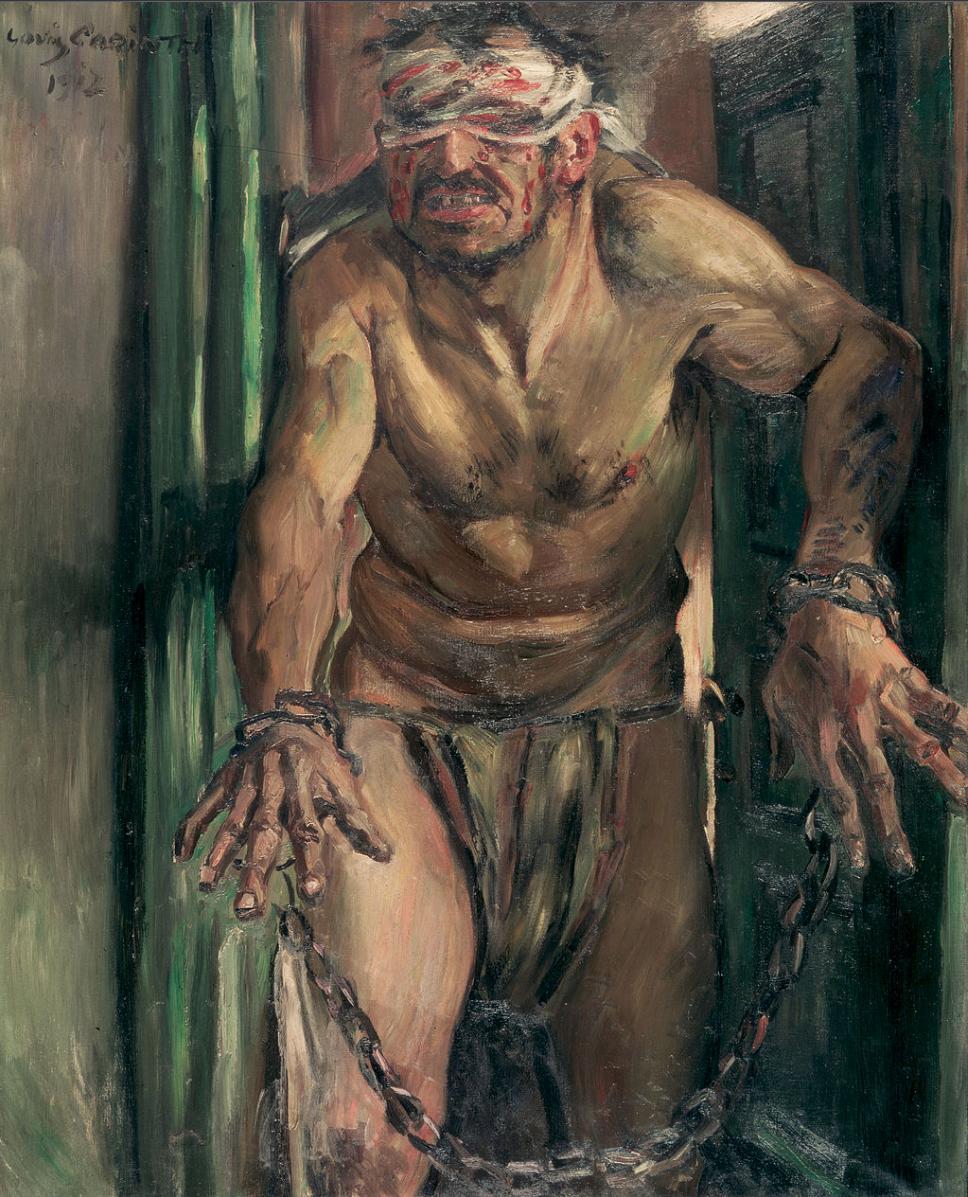 The Blinded Samson (1912), Lovis Corinth