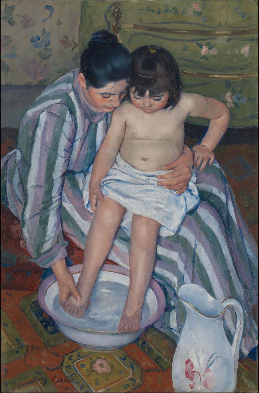 The Child's Bath, Mary Cassatt