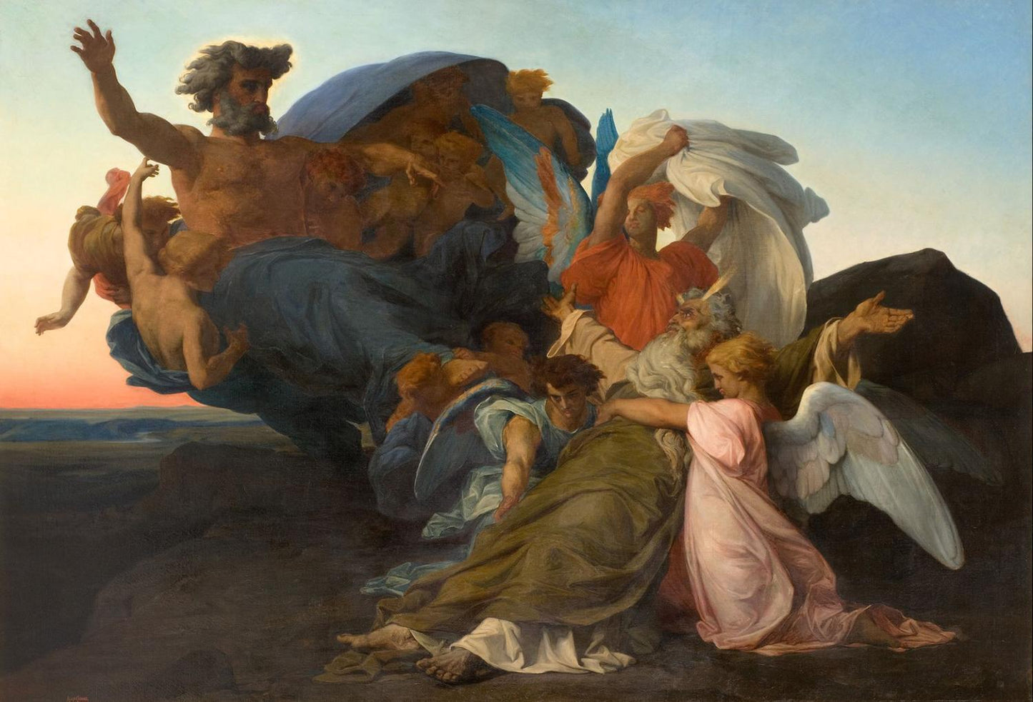 The Death of Moses (1850), Alexandre Cabanel