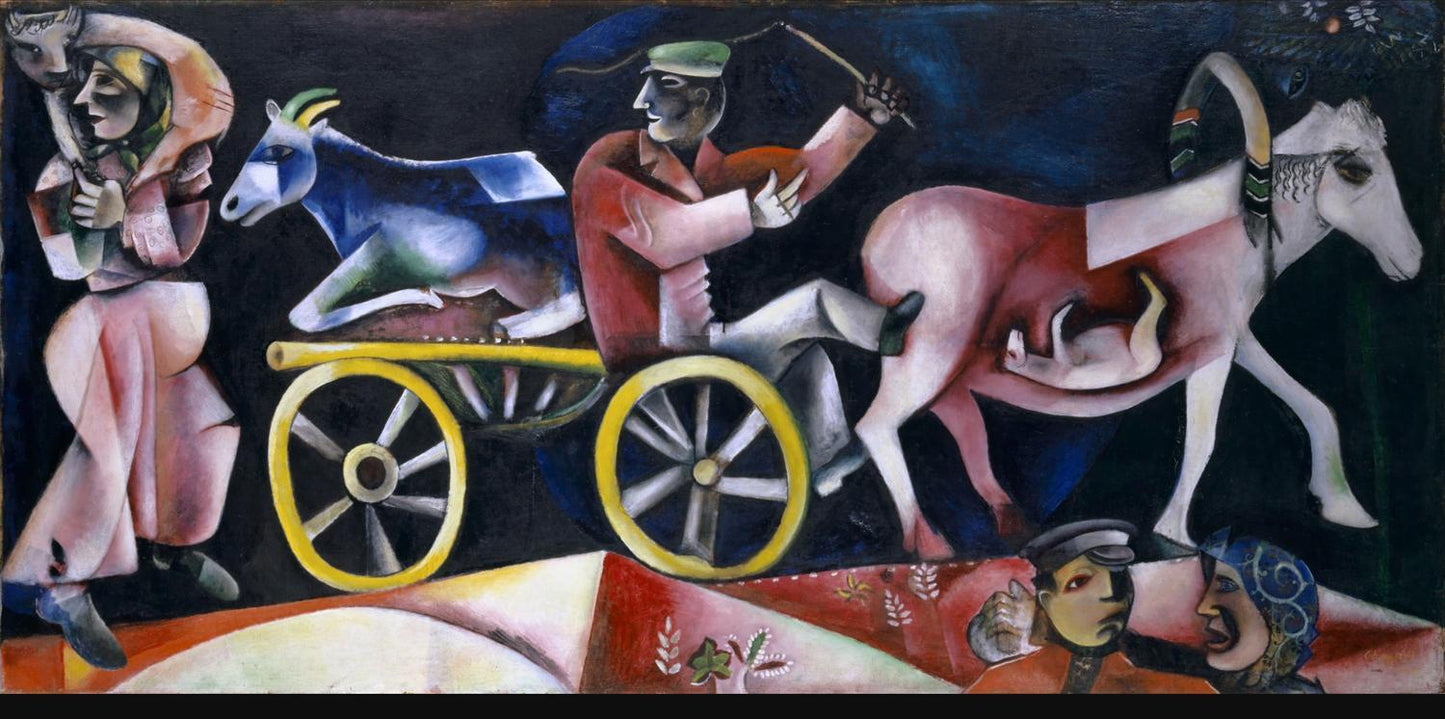 The Drover, The Cattle Dealer, Marc Chagall