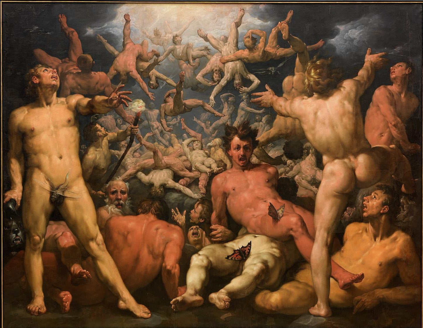 The Fall of the Titans (1588–1590), Cornelis van Haarlem