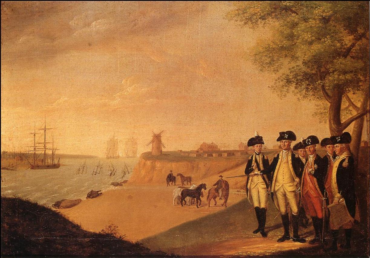 The Generals at Yorktown, James Peale