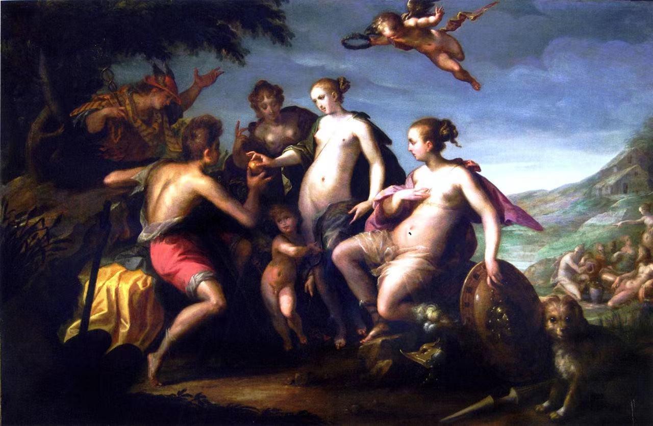 The Judgement of Paris,HANS VON AACHEN