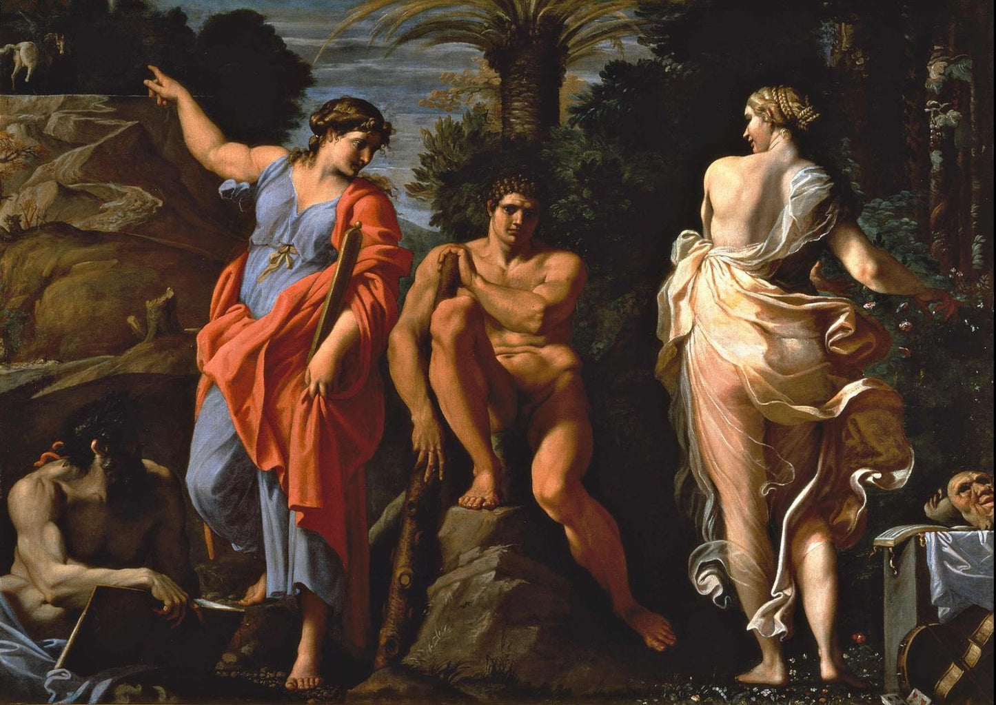 The Judgment of Hercules, 1596, Annibale Carracci