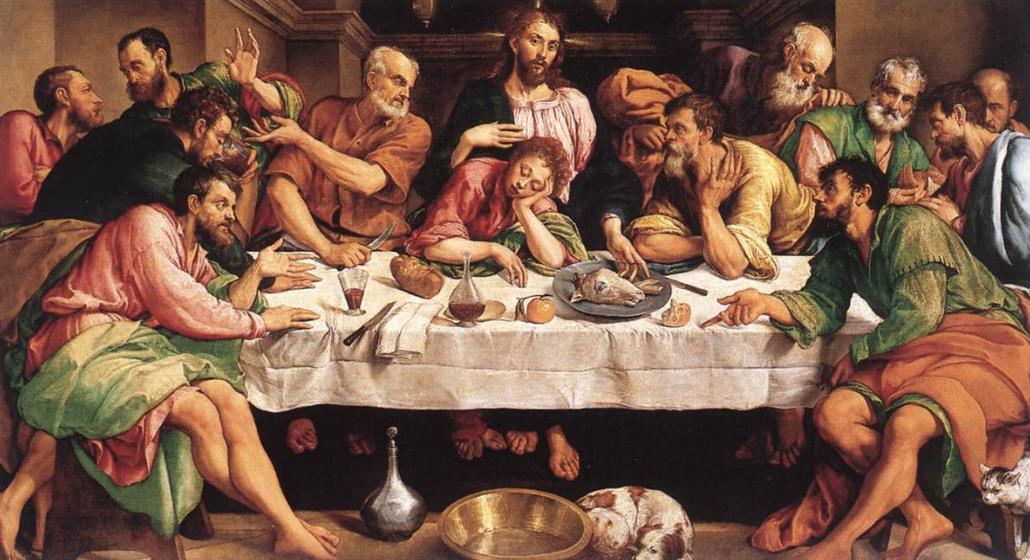 The Last Supper,Jacopo Bassano