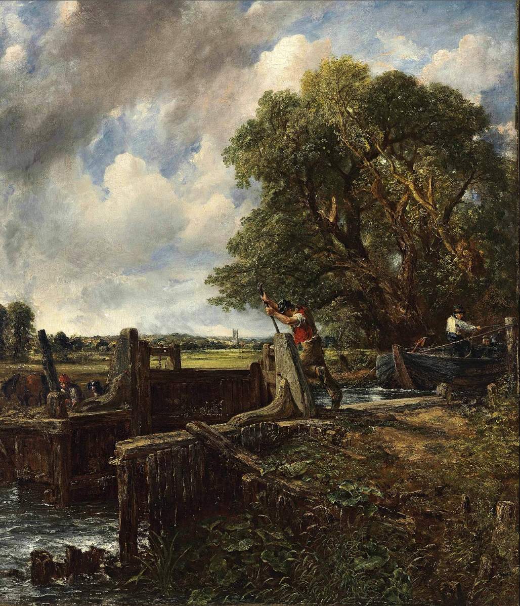 The Lock (1824), John Constable
