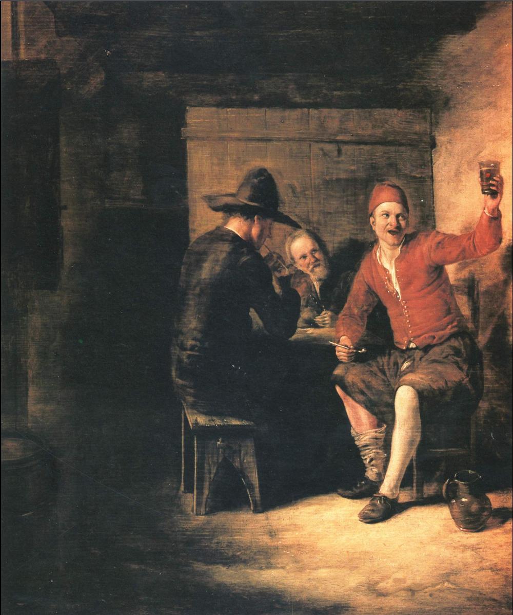 The Merry Drinker, c. 1650, Pieter de Hooch