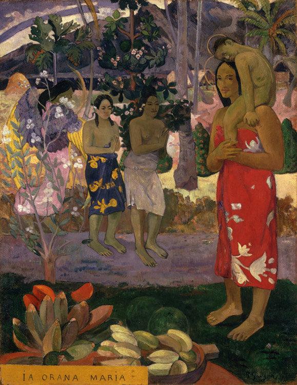 The Orana Maria,Paul Gauguin,50x40cm