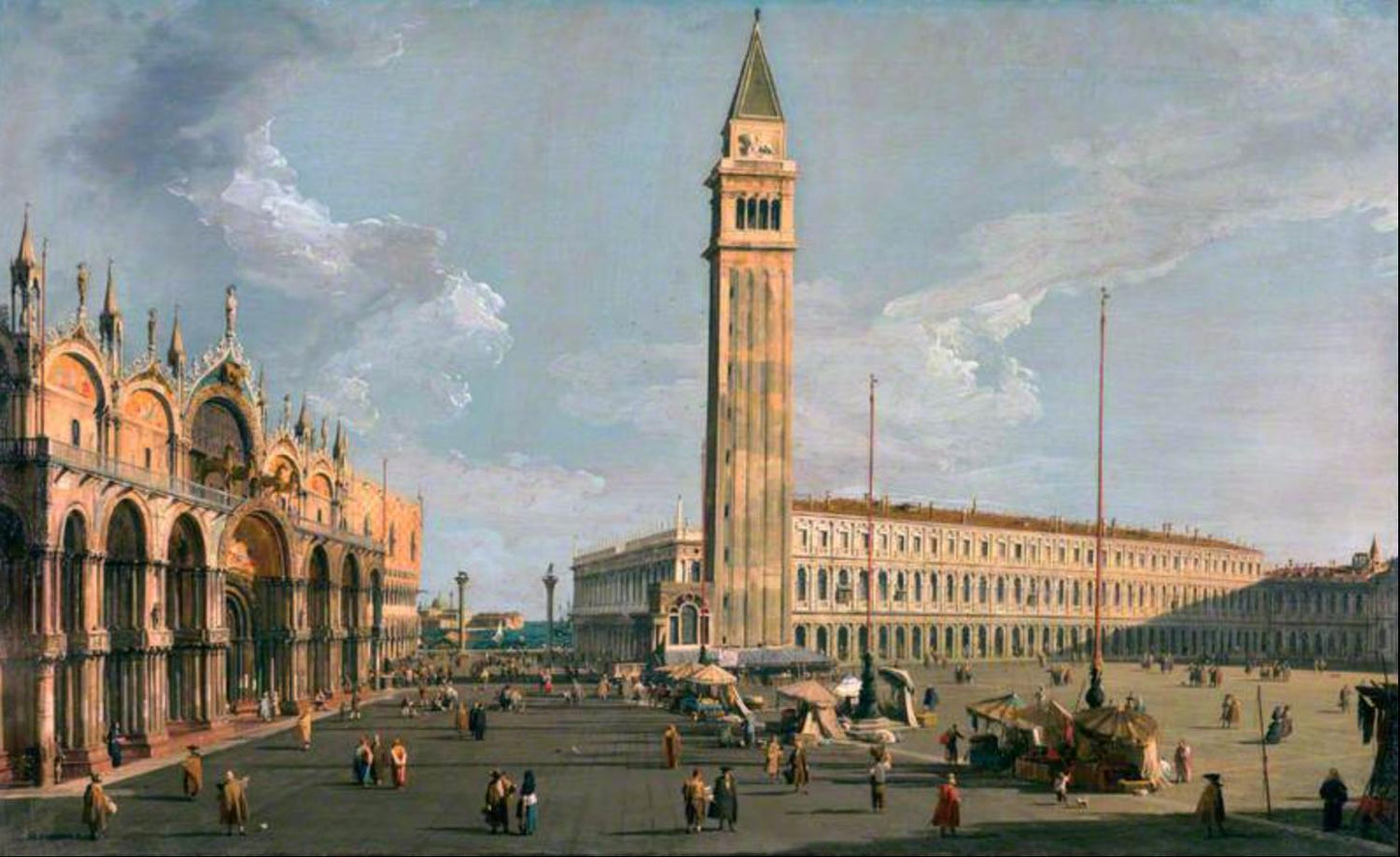 The Piazza di San Marco, Venice, Canaletto