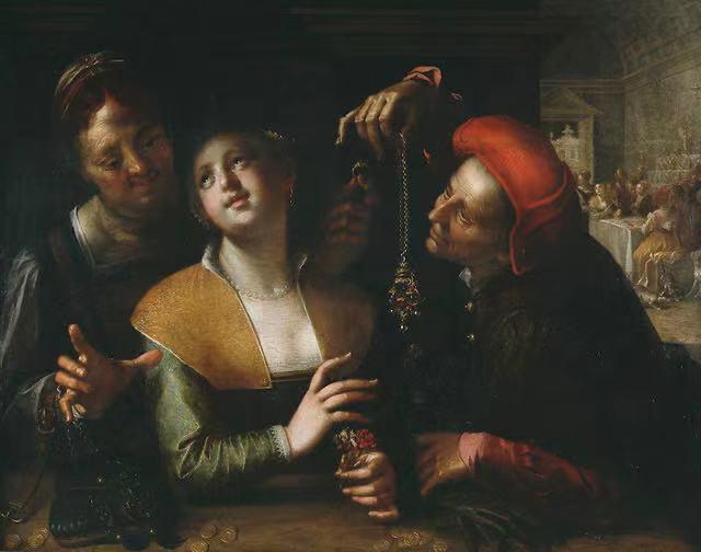 The Procuress,HANS VON AACHEN